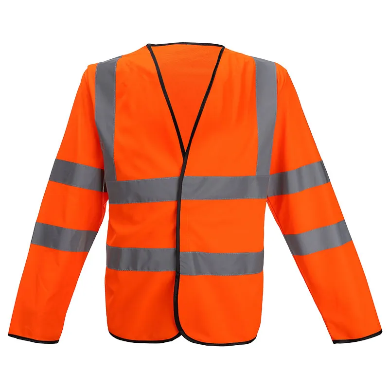 Warnweste mit acht Reflexstreifen — workwear reference WW-1014, view 1