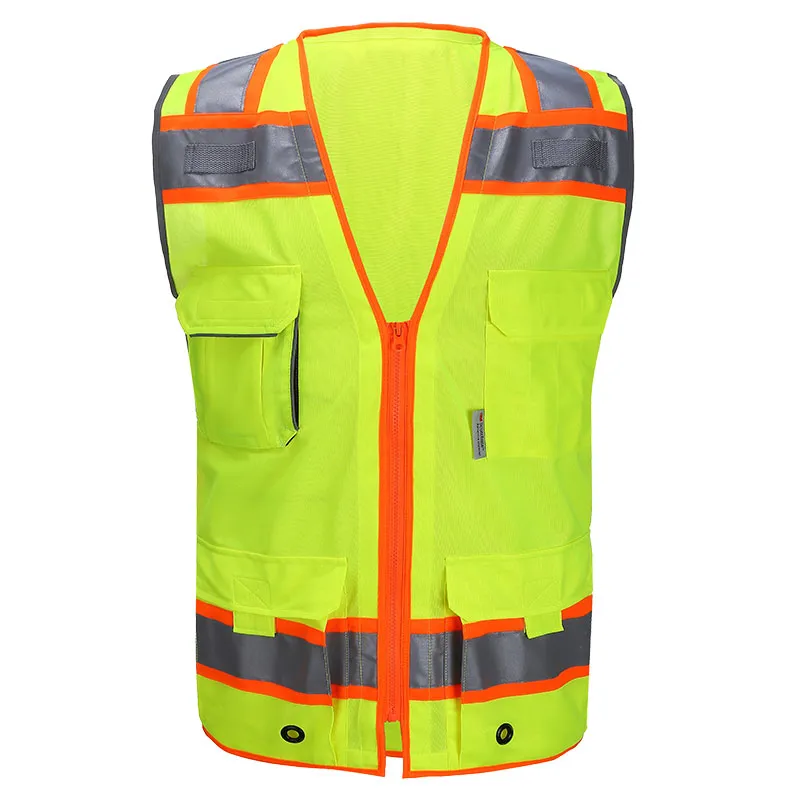 Class 2 Surveyor Vest, Four-Pocket — workwear reference WW-1023, view 1