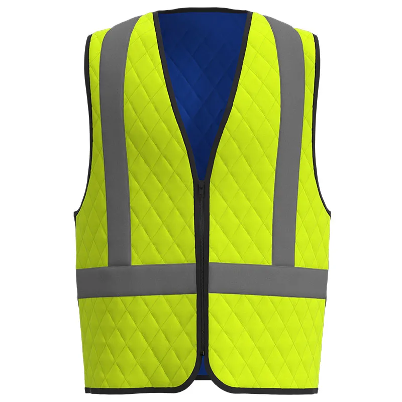 Zweilagige Warnweste mit PVA-Futter — workwear reference WW-1027, view 1
