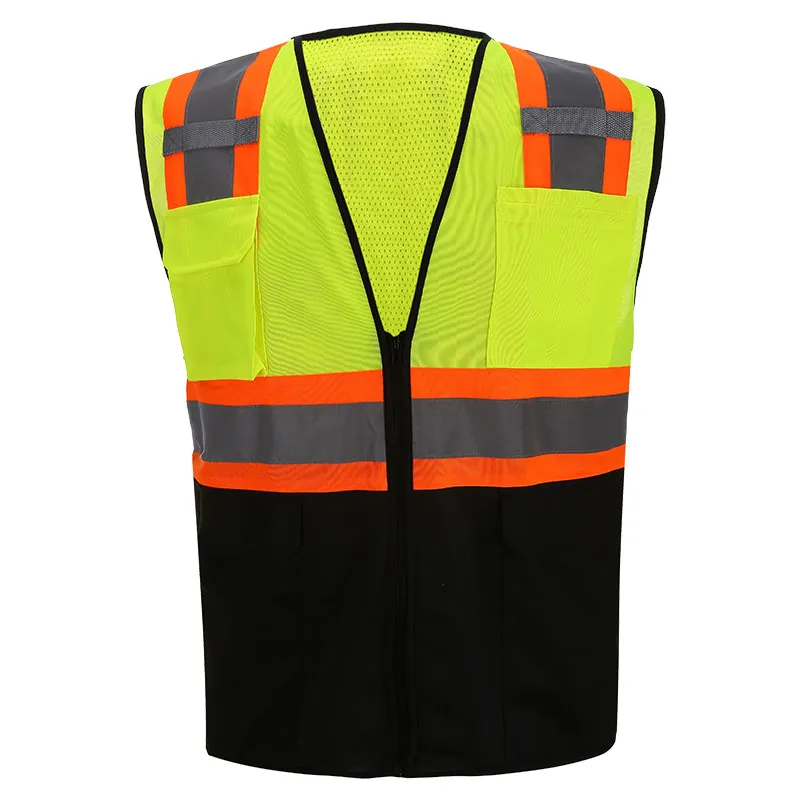 Two-Pocket Surveyor Vest, Mesh Back — workwear reference WW-1032, view 1