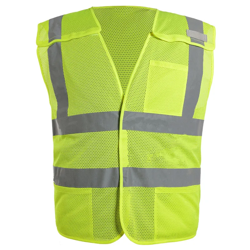 Five-Point Breakaway Mesh Vest — workwear reference WW-1034, view 1
