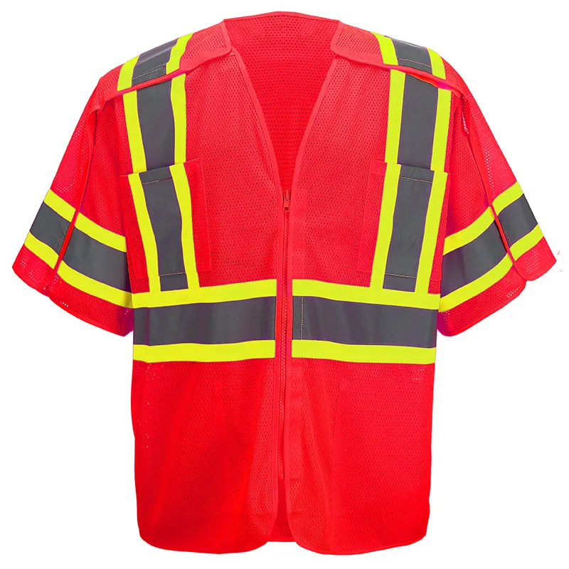 Class 3 Mesh Roadway Vest — workwear reference WW-1039, view 1