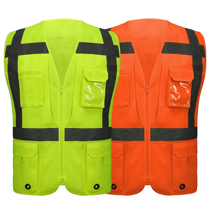 Vest met grote zakken en id-vak — WW-1045