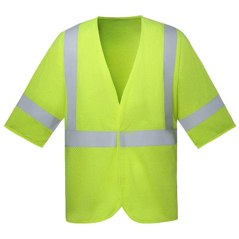 Class 3 Mesh Safety Vest — workwear reference WW-1048, view 1