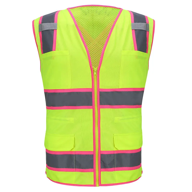 Vierfach-Warnweste Klasse 2 — workwear reference WW-1050, view 1