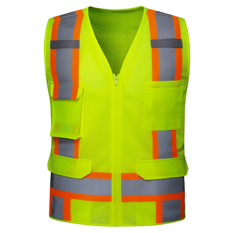 Four-Pocket Vest with Mic Tabs — workwear reference WW-1059, view 1