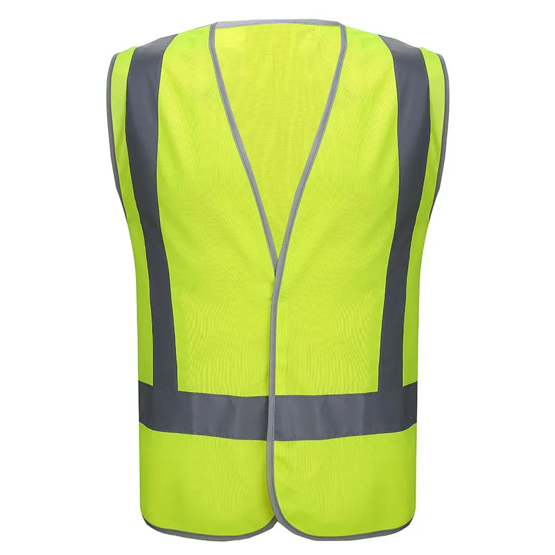 Two-Tone Yellow-Orange Vest — workwear reference WW-1078, view 1
