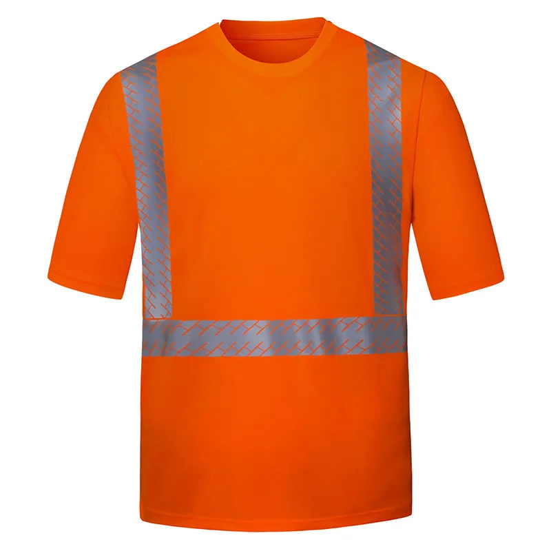 Reflexní tričko s výstřihem do V — workwear reference WW-1106, view 1
