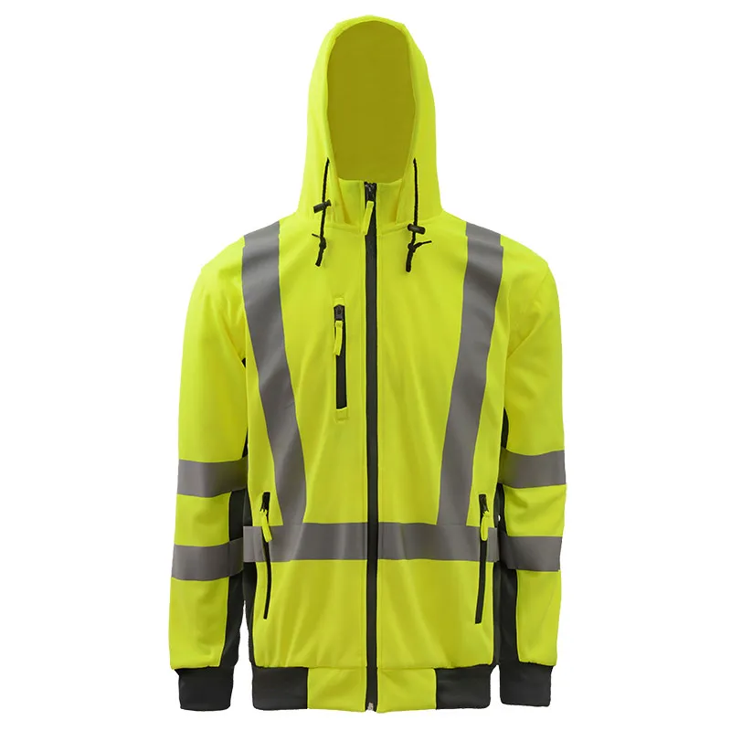 Sudadera con capucha de alta visibilidad Class 3 — WW-1132