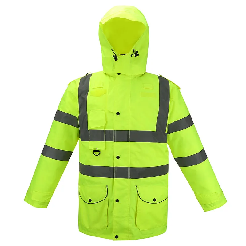Waterproof Hi-Vis Raincoat — WW-1142