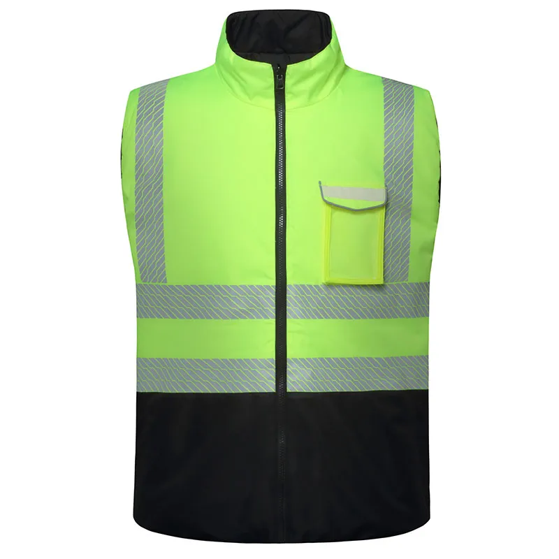 High-Collar Hi-Vis Vest — WW-1144