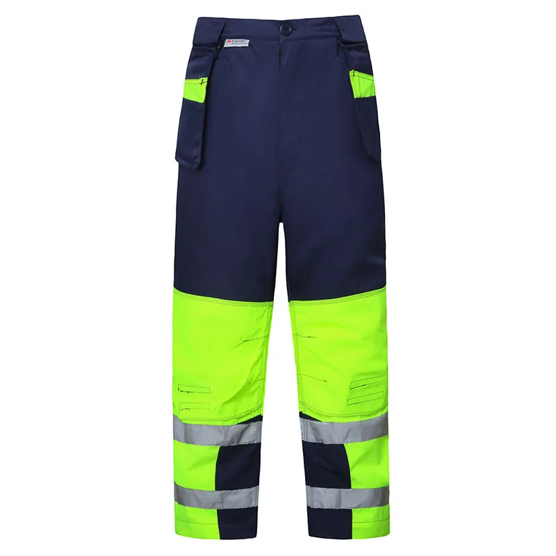 Two-Tone Hi-Vis Work Pants — WW-1159