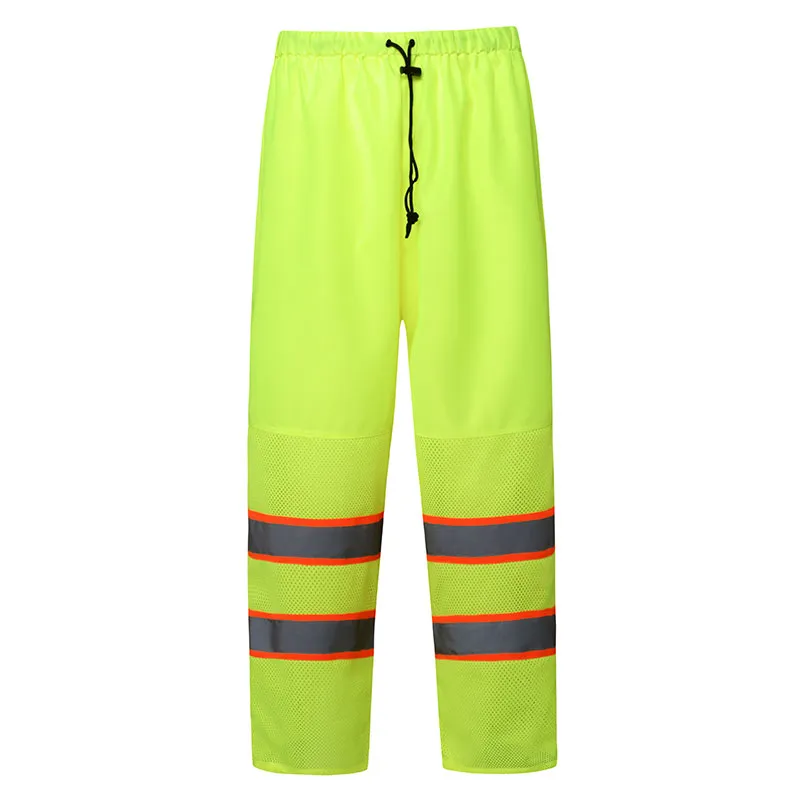 Hi-Vis Pull-On Pants, Mesh Lower Leg — WW-1161