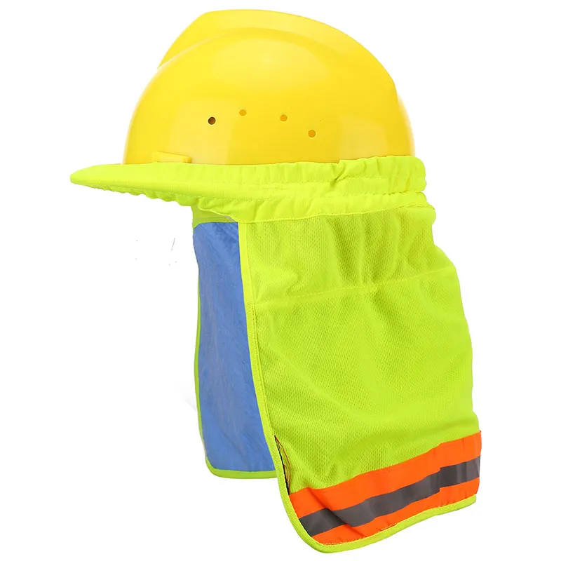 Dvojfarebný reflexný návlek na prilbu, zapínanie na zips — WW-1203