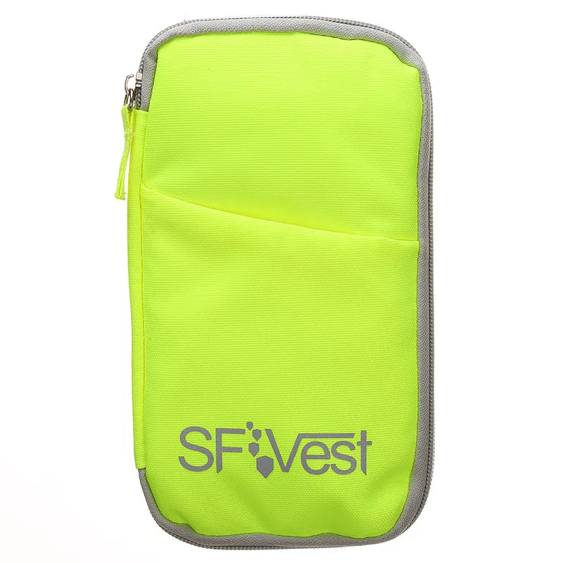 Hi-Vis Zip Pouch — workwear reference WW-1214, view 1
