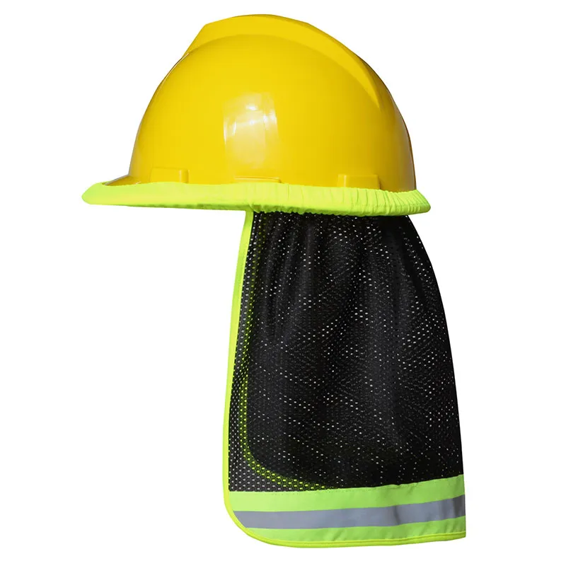Reflexný návlek na prilbu, strieborný pruh — WW-1216