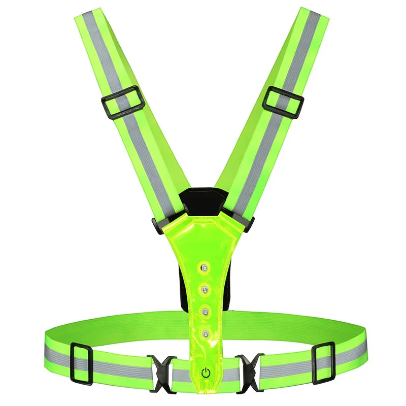 Reflexný bezpečnostný postroj hi-vis — WW-1239
