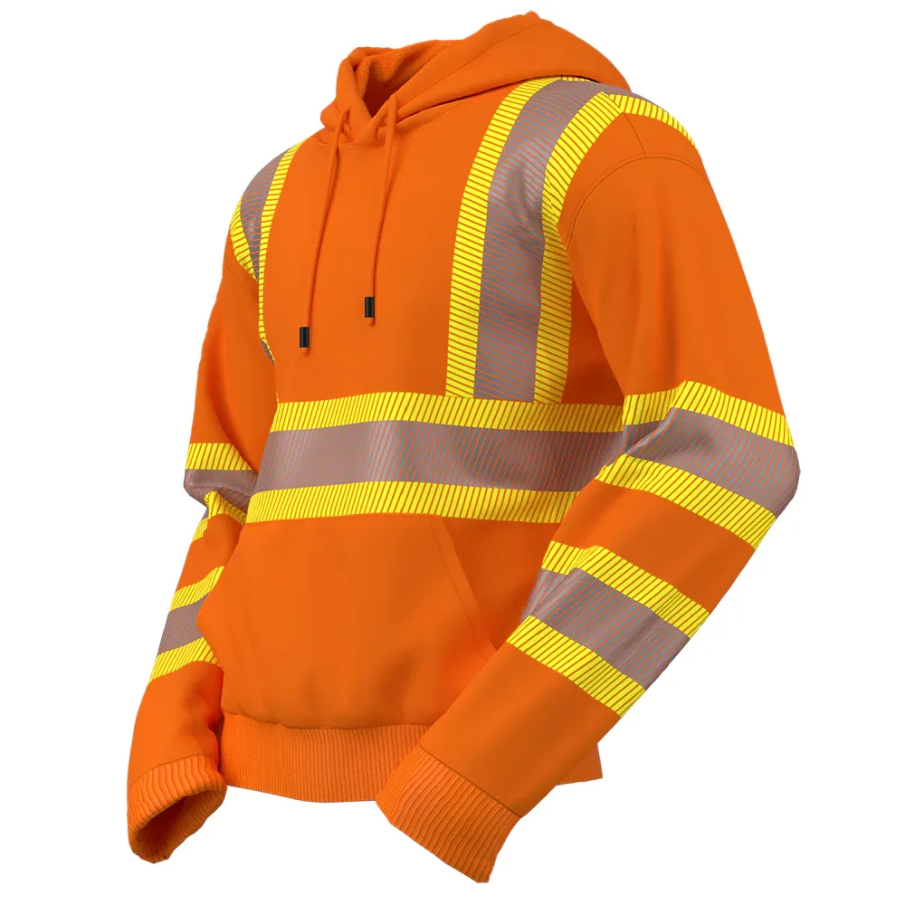 Sudadera ignífuga con capucha — workwear reference WW-1251, view 1