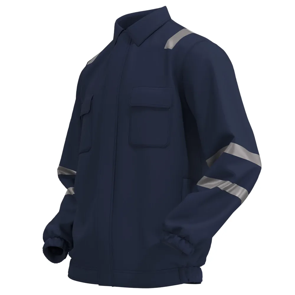 Vlamvertragend werkpak van keper — workwear reference WW-1255, view 1