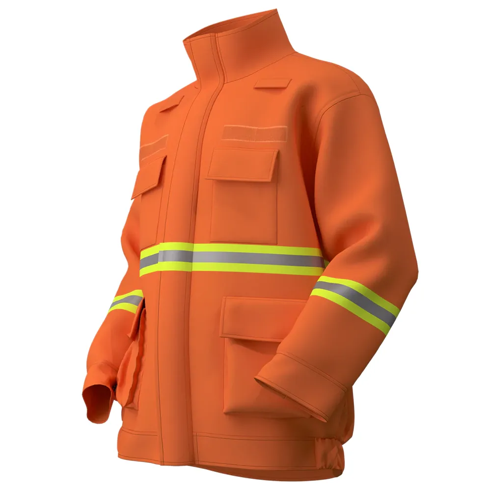 Reflektierender flammhemmender Baumwoll-Nylon-Overall — WW-1270